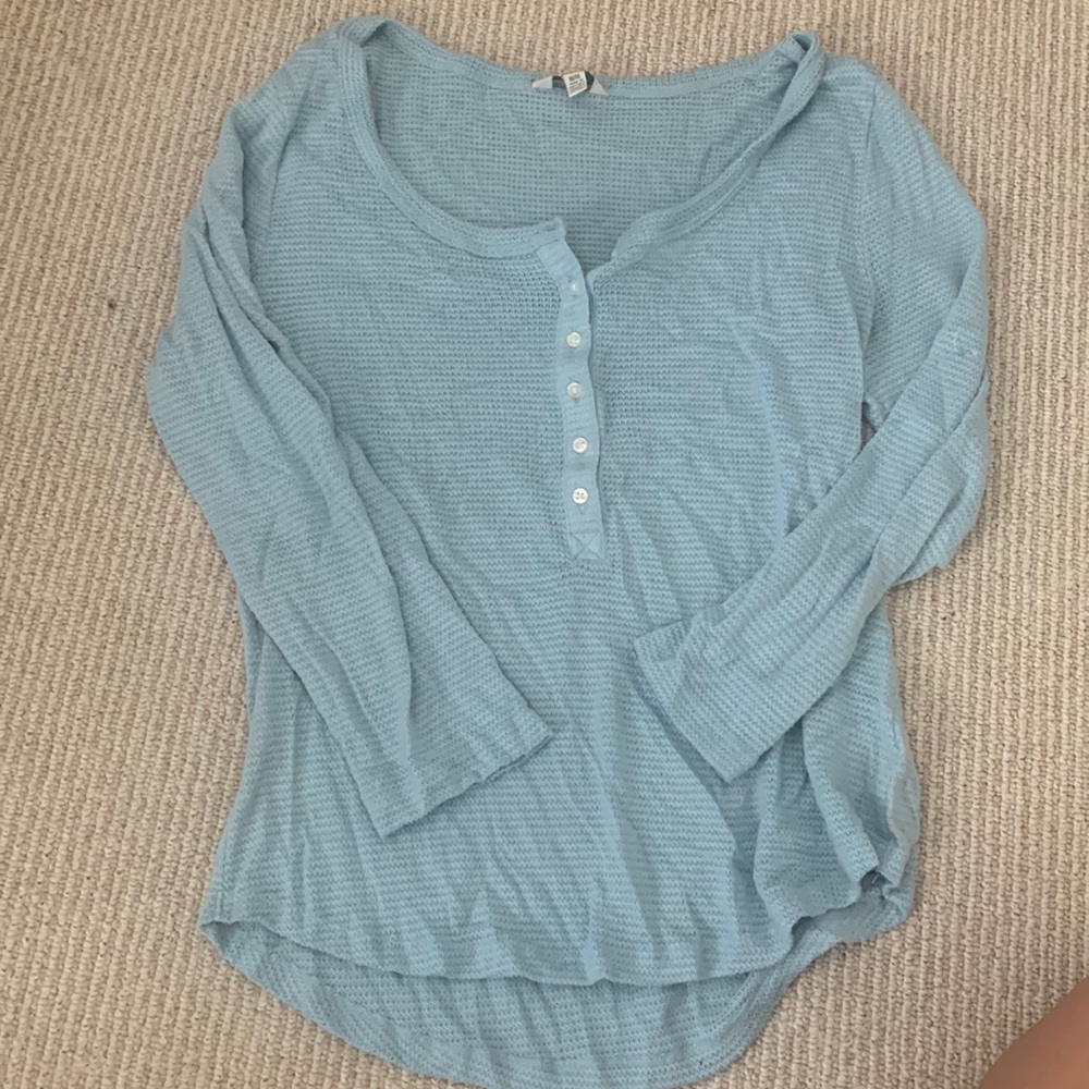 Lucky Brand Blue Comfy Shirt